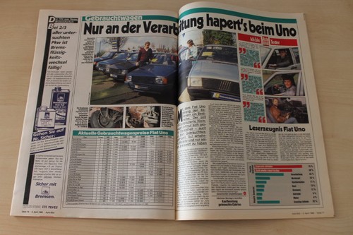 Auto bild 1989 tips für - 14/1989,