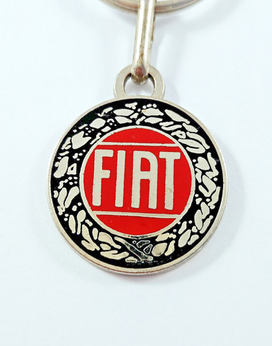 Schlüsselanhänger fiat logo - fiat,