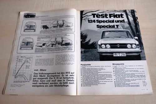 Mot 1971 fiat 124 special - 08/1971,