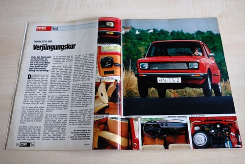 Mot 1977 fiat 127 1050 - cl,
