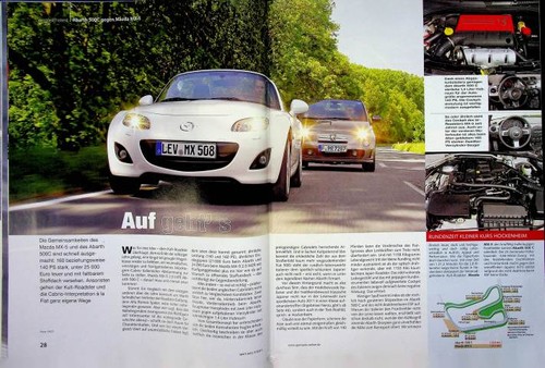 Sport auto 2011 fiat 500 - 500, c