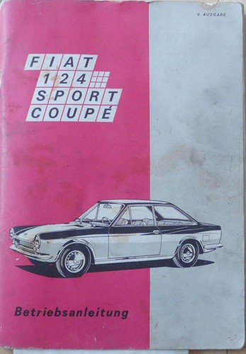 Fiat 124 sport coupe - sport,