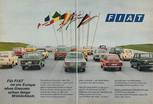 Fiat automobile reklame - fiat,