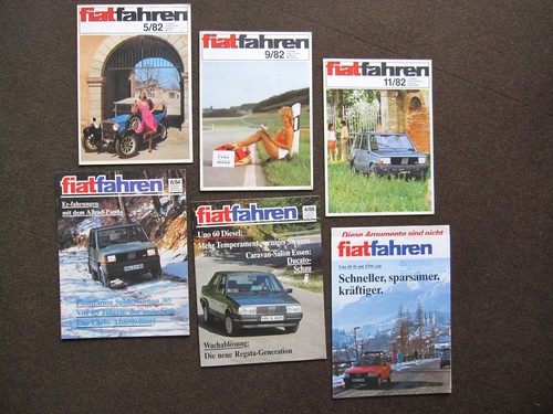 Autozeitungen fiat konvolut - autozeitungen,