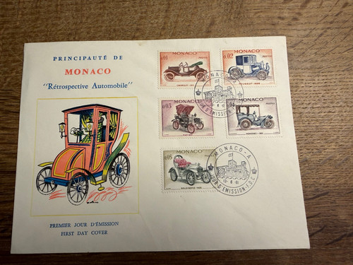 K11 monaco 1961 fdc autos - fdc,
