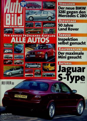 Auto bild 1998 fiat - bild, 19/1998