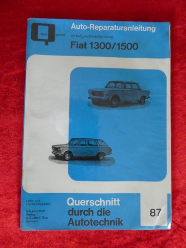 Fiat 1300 1500 motor bremsen - fiat,