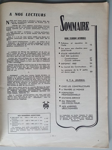 Revue technique automobile - revue,