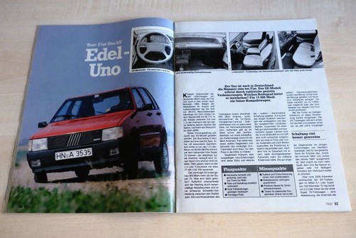 Mot 1984 fiat uno - 25/1984, sx