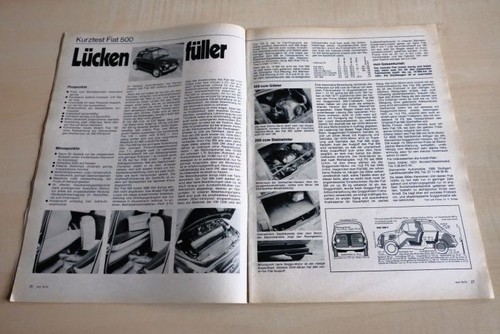 Mot 1972 fiat - fiat, 500