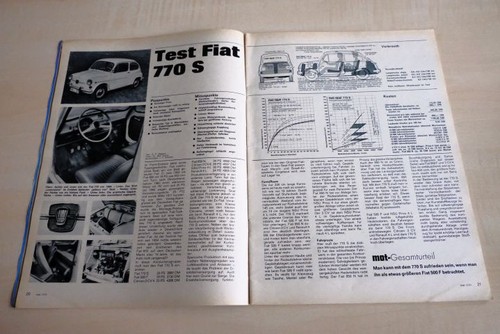 Mot 1971 fiat 770 mit - 11/1971,