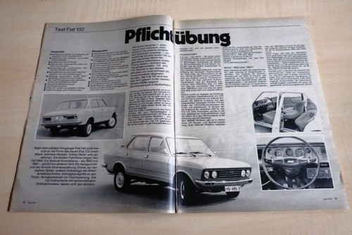 Mot 1972 fiat 132 1800 - mot, mit