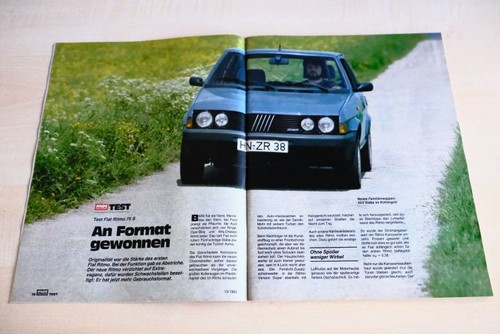 Mot 1983 fiat ritmo - mot,