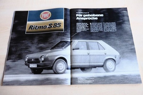 Mot 1981 fiat ritmo - fiat,