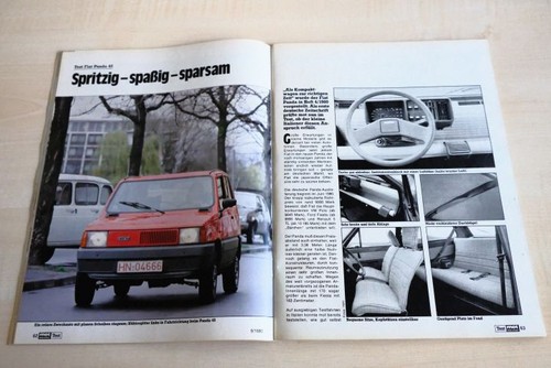 Mot 1980 fiat panda - mot, mit