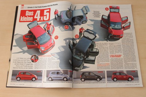 Auto bild 2005 - fiat, panda