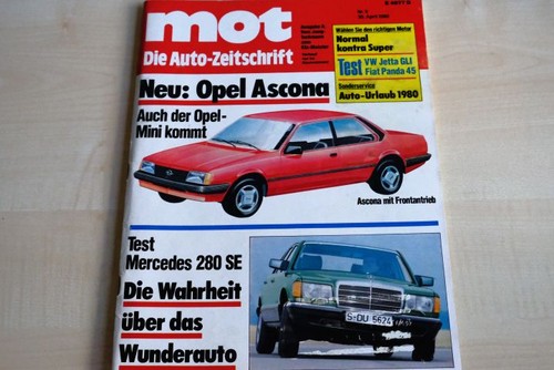 Mot 1980 fiat panda 45 - 2), 09/1980